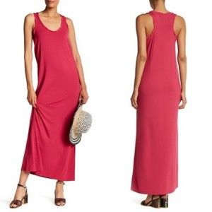 Tommy Bahama NEW Pink Papaya Tambour Maxi Dress XS